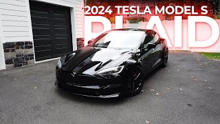 Tesla Model S Plaid 2024  Whats New and Why we upgraded [upl. by Pincince]