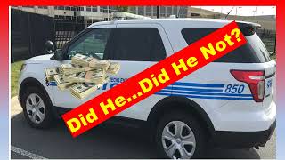 NC Cop Caught on Camera Stealing Money from Detainee [upl. by Eanehs]