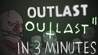 Outlast Entire Story Animated in 3 Minutes  ArcadeCloud [upl. by Almita]