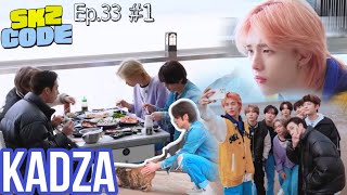 Русская озвучка Kadza Time Out TM  SKZ CODE Ep33 1 [upl. by Naasah]