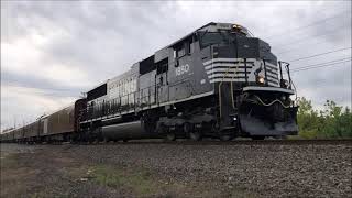 NE Highlights Early October Trains ft NS OCS CSX 1869 amp FRA Inspection Train [upl. by Legim106]