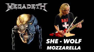 SHEWOLF  MEGADETH cover by MOZZARELLA [upl. by Baram]