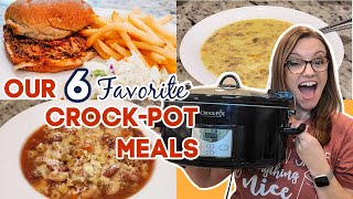 🌟 THE BEST OF 🌟 CROCKPOT RECIPES  OUR FAMILYS FAVORITE SLOW COOKER DINNERS  WHATS FOR DINNER [upl. by Enyehc]