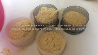 Céréales pour bébé  bouillies je vous donne 1000 recettes en une fois Partie 2 [upl. by Lashonda]