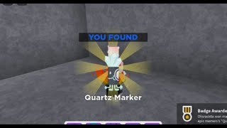 How to get QUARTZ marker in FIND THE MARKERS Roblox  UPDATED 2024 [upl. by Minor456]