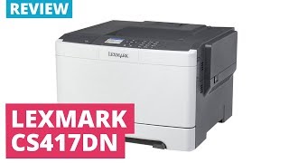 Printerland Review Lexmark CS417dn A4 Colour Laser Printer [upl. by Bremen]