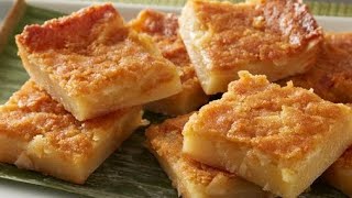 Bibingka Glutinous Rice Flour Recipe [upl. by Waite541]