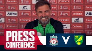 Klopp on Trent Szoboszlai amp Robertson Return  Liverpool v Norwich  FA Cup  LFC Press Conference [upl. by Thorrlow152]