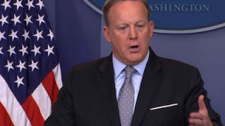 Spicer Explains Trumps Smart Cookie Remarks [upl. by Rehctelf]