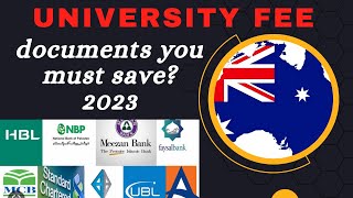 How to Pay Australian university fee through bank 2023 [upl. by Nikolai85]