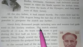 Dhyan Chand 4th english lesson [upl. by Redwine280]