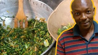 How To Cook Jamaican Callaloo Vegan Breakfast Quick amp Easy Recipe [upl. by Vena942]