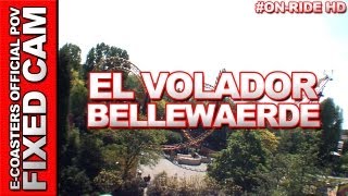 El Volador  Bellewaerde Park  OnRide ECam HD [upl. by Etra]