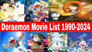 Doraemon Movie List 19802024  Doraemon New Movie [upl. by Martin]