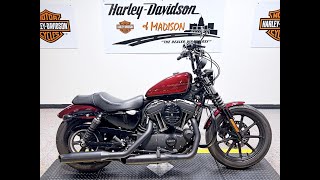 2018 Harley Davidson Sportster Iron XL1200NS 5983 Miles Twisted Cherry [upl. by Kushner]