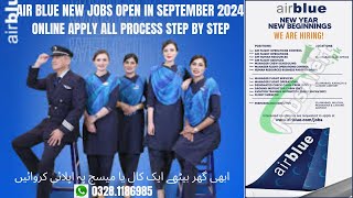 Airblue Manager Instructor Cabin Crew Supervisor Jobs 2024  Airblue Latest Jobs In Pakistan 2024 [upl. by Yortal]