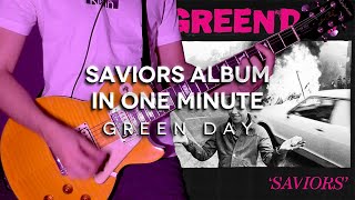 Green Day  Saviors in 1 Minute Medley TABS IN DESCRIPTION [upl. by Miarhpe]