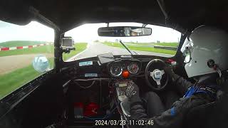 CSCC Donington Swinging 60s2024 0323 10582Don p2 [upl. by Eecyac]