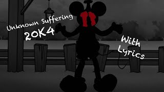 UNKNOWN SUFFERING 20k4 WITH LYRICS Wednesday’s Infidelity [upl. by Ahsilat128]