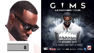 GIMS  CONCERT PARIS LA DÉFENSE ARÉNA  À 8 BILLETS POUR LE SOLD OUT LES [upl. by Ahsenre141]