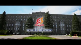 Collège EstherBlondin  École secondaire privée à SaintJacques Lanaudière  2014 [upl. by Artemahs]