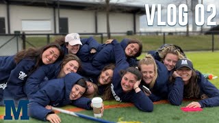 Middlebury Lacrosse Game Day Vlog 02 [upl. by Ailedamla569]