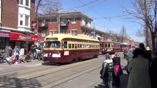 Toronto Streetcars On Parade Toronto Transit Commission TTC [upl. by Acus]