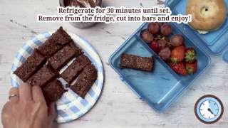 Top 10 Healthy Chocolate Recipes  JimJams Delicious Chocolate Cherry amp Coconut Bars [upl. by Wilma818]