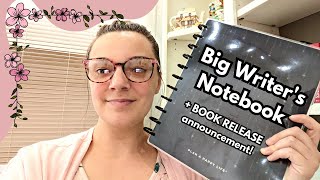 Setting up a Writers Notebook and Workbook in a Big Size Happy Planner  RELEASE DATE ANNOUNCEMENT [upl. by Hujsak]