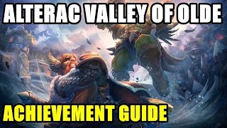 Alterac Valley of Olde Achievement WoW [upl. by Chi]