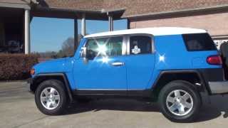 HD VIDEO 2007 TOYOTA FJ CRUISE VOODOO BLUE SEE WWW SUNSETMOTORS COM [upl. by Weasner]