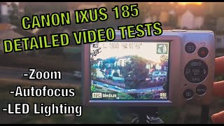 CANON IXUS 185 VIDEO TESTS AutoFocus Zoom Macro amp IPhone Vlog Comparison 2021 ENGLISH REVIEW 6 [upl. by Garlaand]