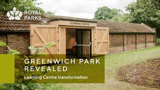 Learning Centre Transformation  Greenwich Park Revealed  The Royal Parks [upl. by Ecyaj649]