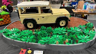 LEGO Land Rover  Brickworld Chicago 2024 [upl. by Htiekal]