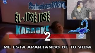 EL ÉL QUIEN ES  JOSE JOSE KARAOKE DE JS [upl. by Hoi]