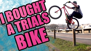 I BOUGHT A TRIALS BIKE [upl. by Auston]