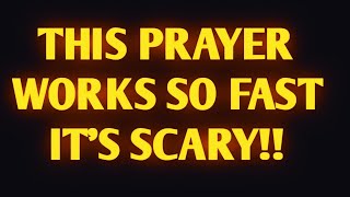 This Powerful Prayer works So Fast And God Answers Immediately  Please Watch This Now For Blessings [upl. by Yarvis763]