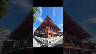 Asakusa Kannon Temple  One of the most colourful temples in Tokyo japan travel tokyo [upl. by Netty329]