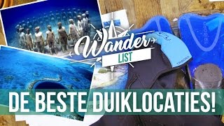 Top 9 beste duiklocaties ter wereld  Wander List 1 [upl. by Elagibba740]