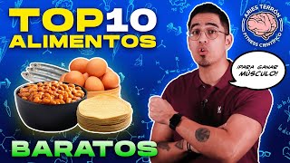 Los 10 MEJORES ALIMENTOS para GANAR MASA MUSCULAR 💪🏼 ¡BARATOS [upl. by Valora]