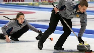 CURLING RUSCHN WCF World Mixed Doubles Chp 2016  Final [upl. by Anelaf]