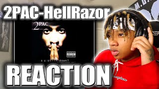 2PAC Hell Razor REACTION [upl. by Chouest843]