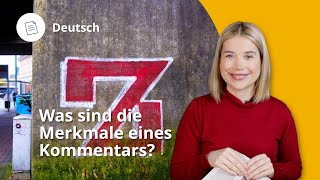 Merkmale eines Kommentars – Deutsch  Duden Learnattack [upl. by Nnylak]