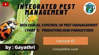 Biological pest control method under IPM • IPM lecture 10 • Go For Agriculture Online Education [upl. by Aenat]