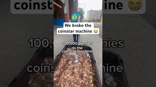 We broke the coinstar machine 😭 [upl. by Letram]