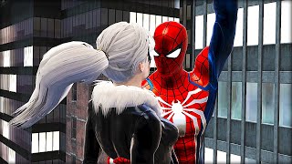 SpiderMan amp Black Cat  All ScenesMoments from SpiderMan Web of Shadows [upl. by Euqinahs144]