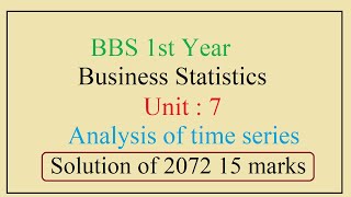 BBS 1st Business Statistics [upl. by Jenni970]