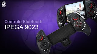 Unboxing e Aprenda como Configurar o Controle Bluetooth Ipega 9023 [upl. by Wini777]