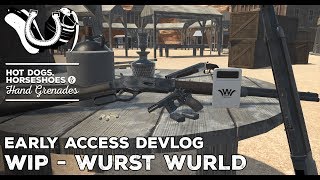 H3VR Devlog WIP for WURST WURLD 1873 Repeater Bergmann Simplex Pocket Pistol [upl. by Royden199]