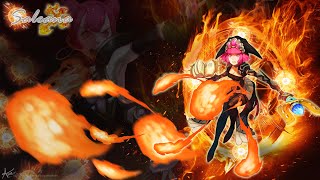 OP Rolling Lava  PostPatch Saleana Skill Rotation  STG 26  God Game Dragon Nest [upl. by Ahsenid518]